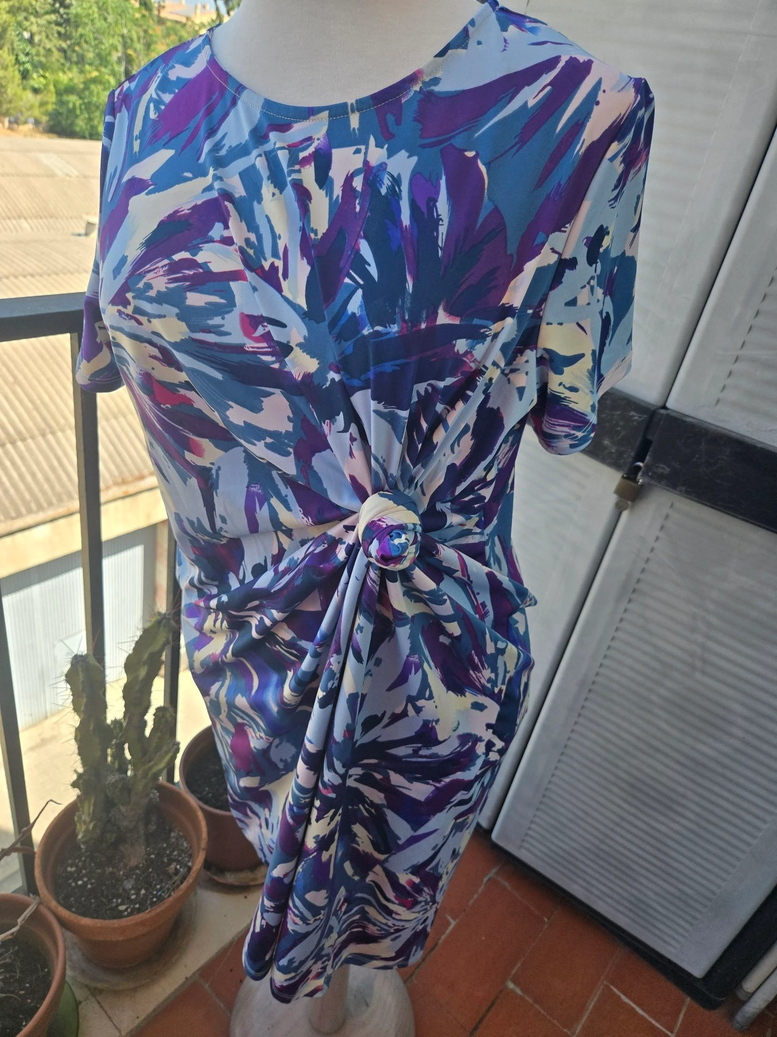 Vestido señora en colores refrescantes